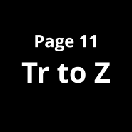 Page 11 Tr to Z